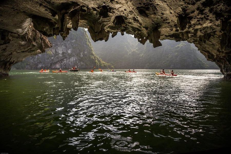 Cat Ba Glow Hotel Chan Chau Bagian luar foto