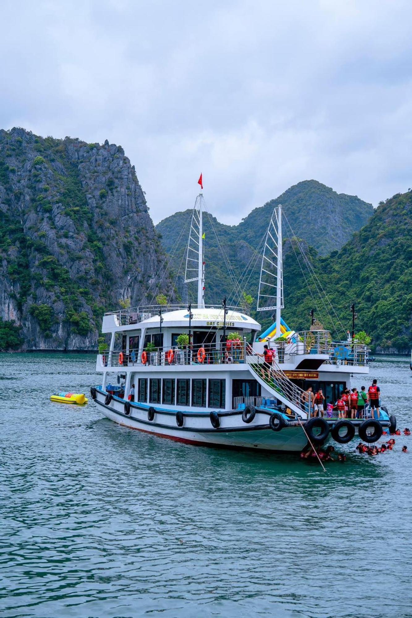 Cat Ba Glow Hotel Chan Chau Bagian luar foto
